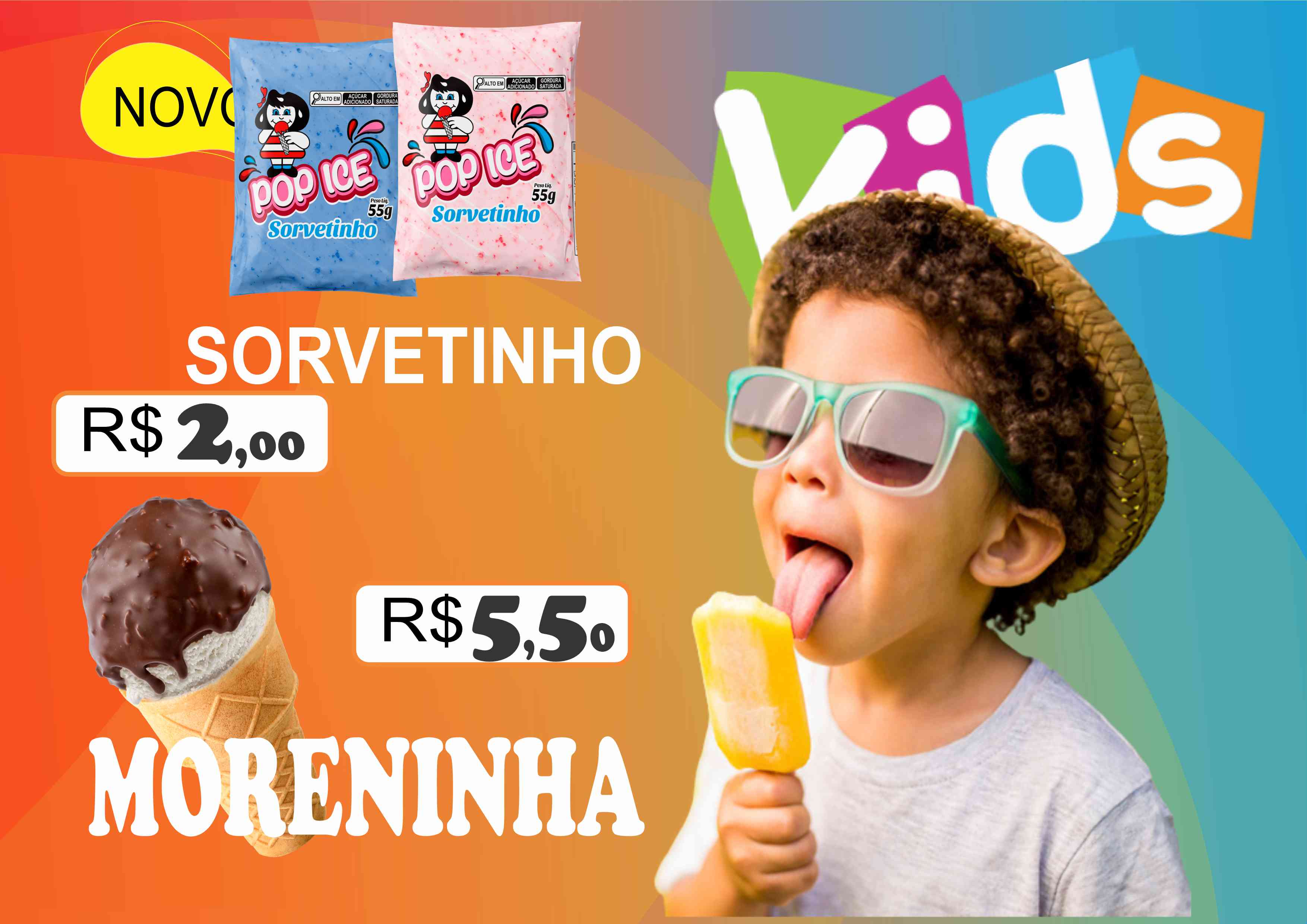 Picoles Kids Moreninha 1